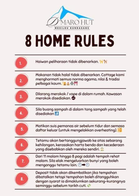 Holiday home D'maro Hut Mesilou Kundasang